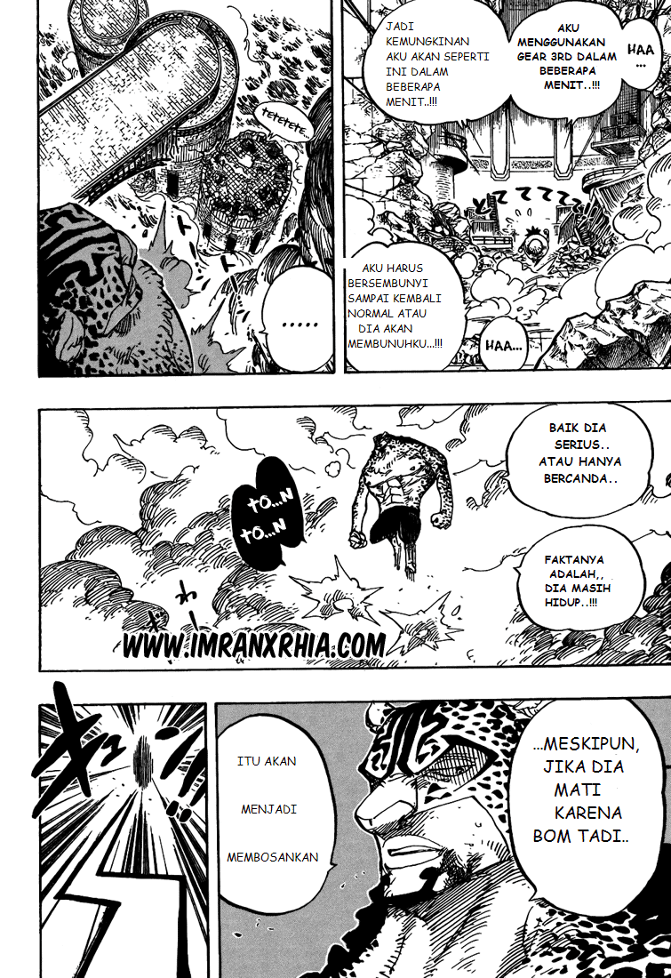 One Piece Chapter 423 Halaman 4