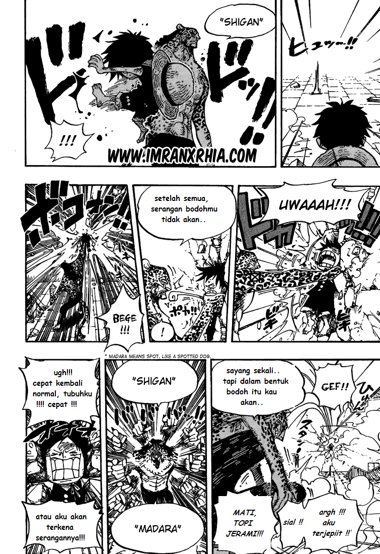 One Piece Chapter 423 Halaman 14