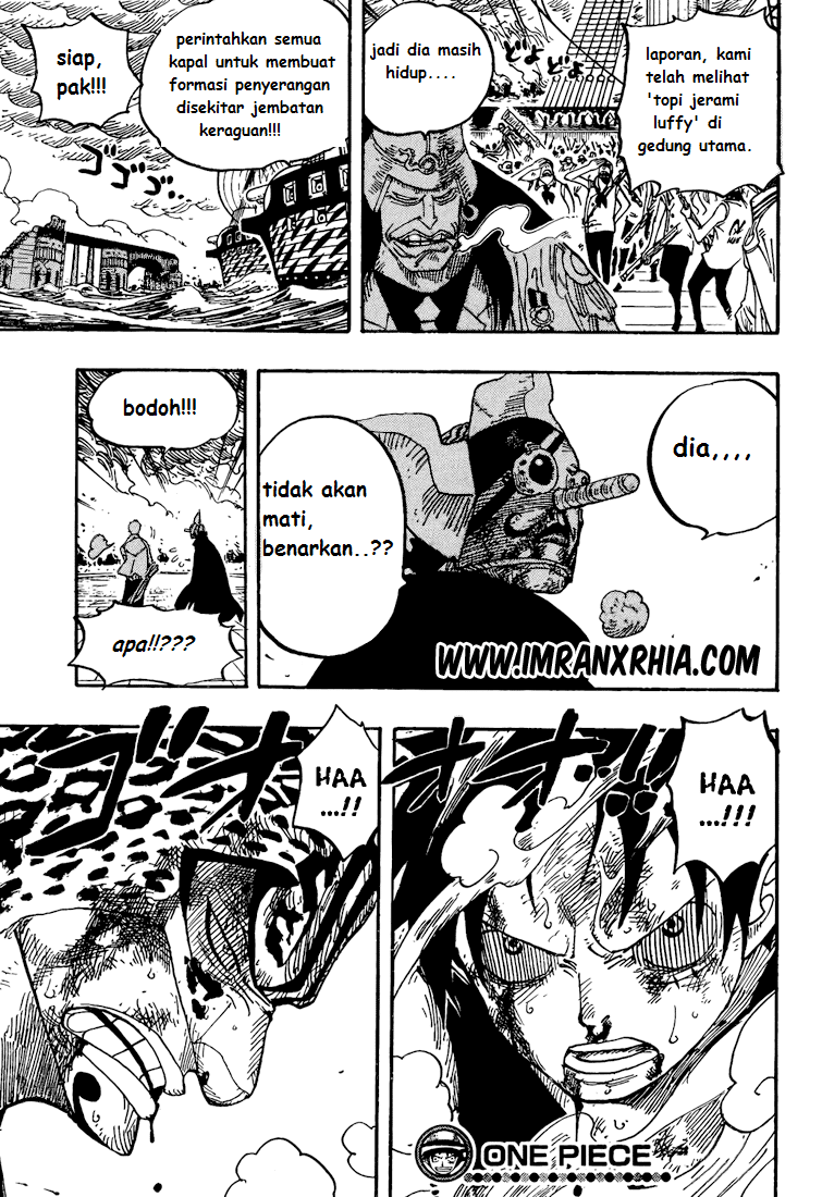 One Piece Chapter 425 Halaman 17