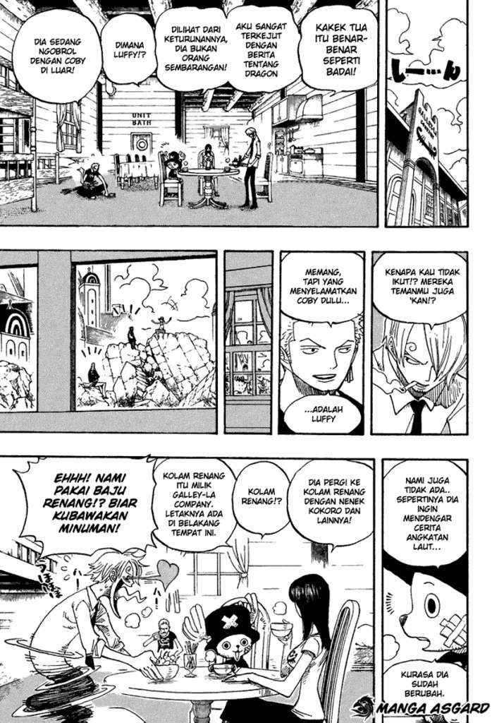 One Piece Chapter 433 Halaman 3