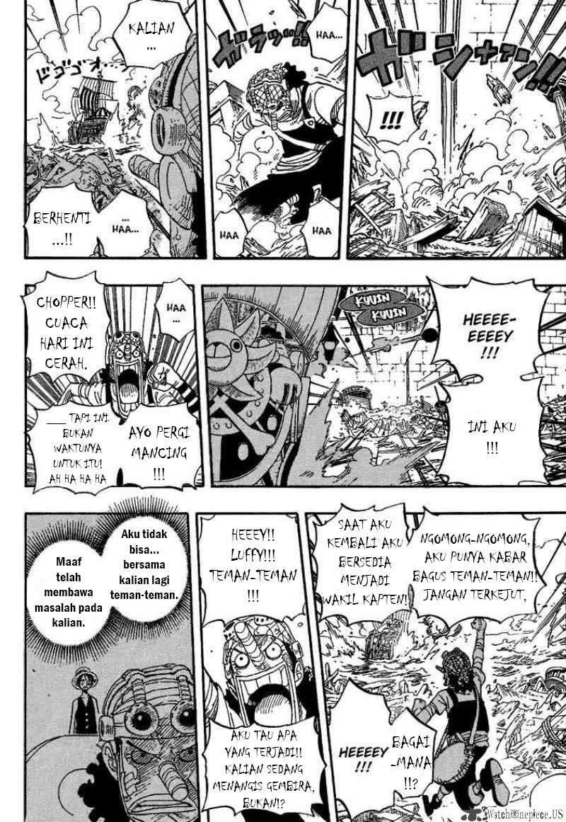 One Piece Chapter 438 Halaman 14