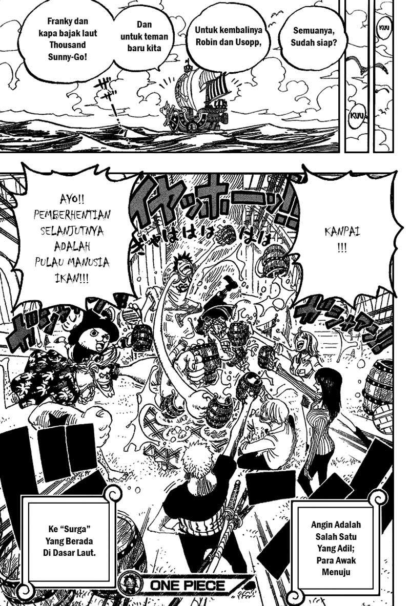 One Piece Chapter 439 Halaman 17