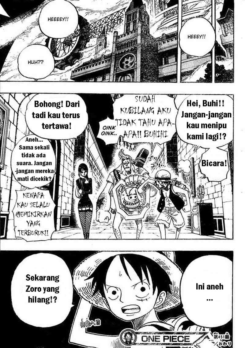 One Piece Chapter 451 Halaman 18