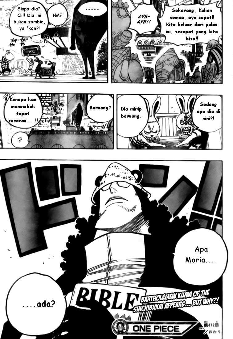 One Piece Chapter 472 Halaman 17