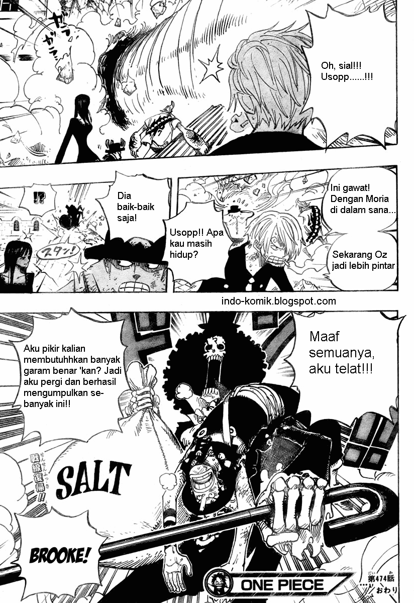 One Piece Chapter 474 Halaman 18