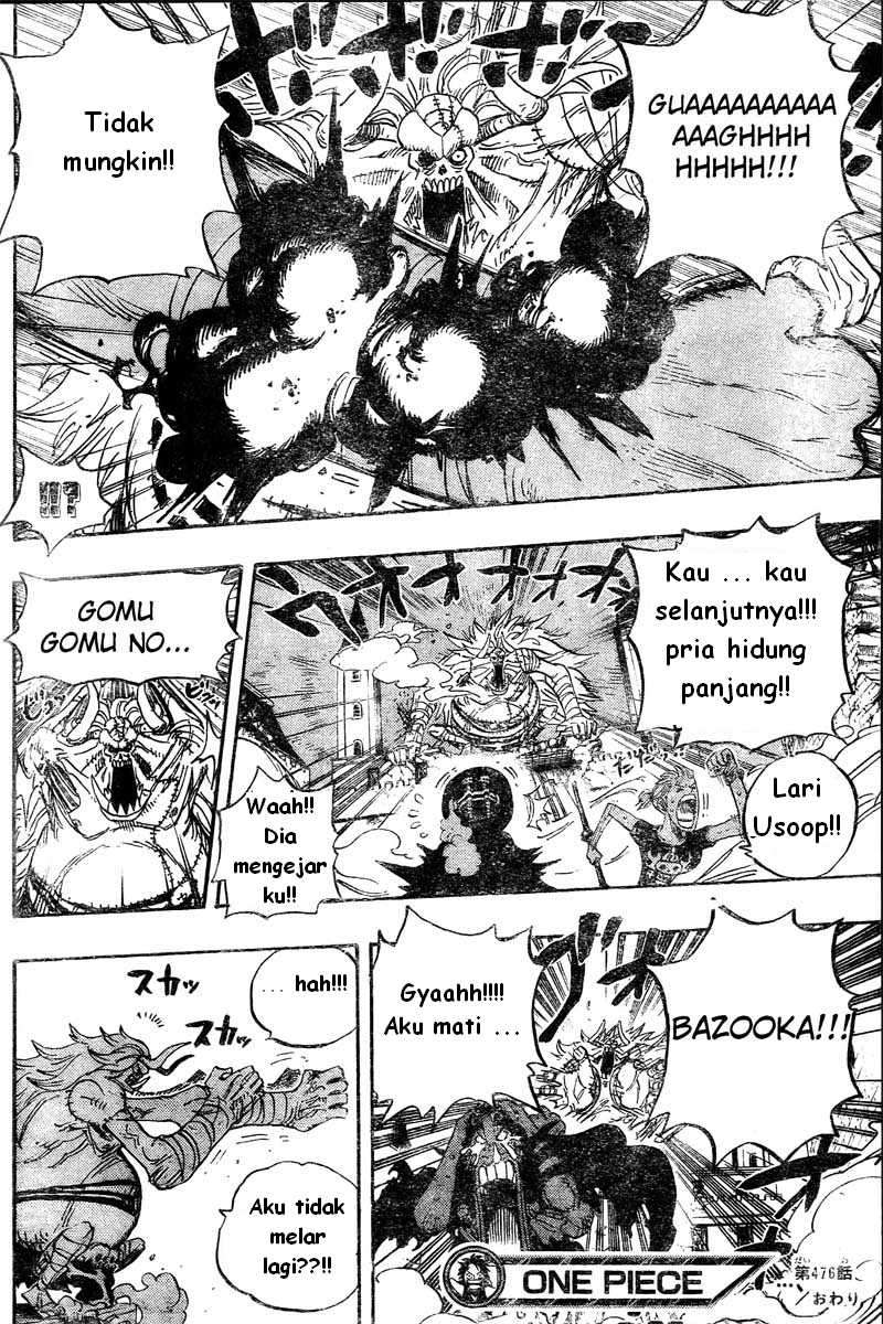 One Piece Chapter 476 Halaman 17