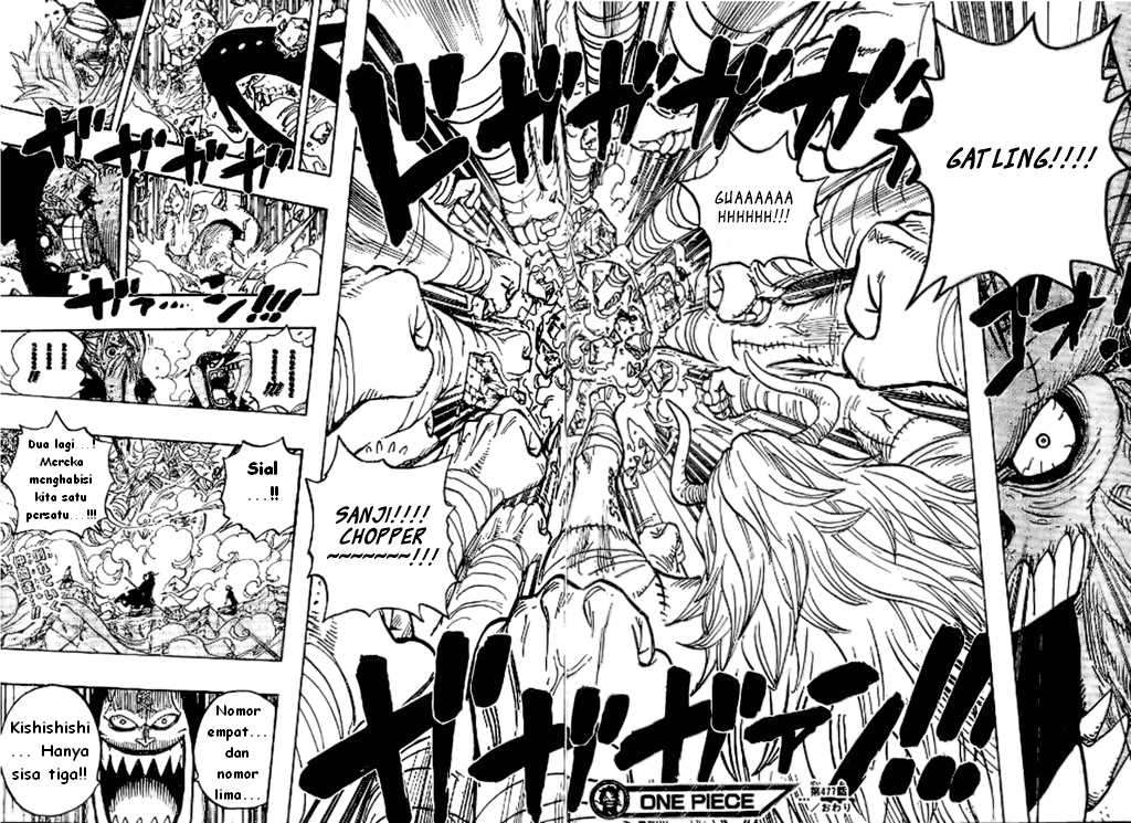 One Piece Chapter 477 Halaman 17