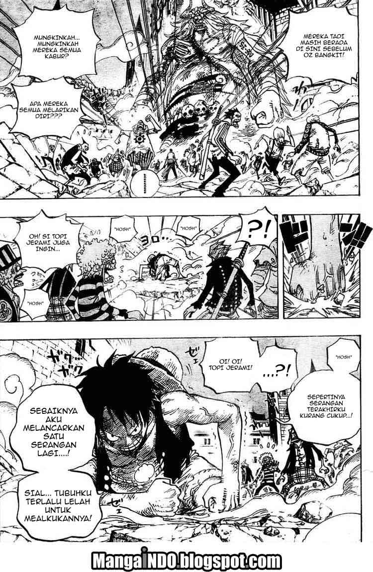 One Piece Chapter 480 Halaman 6