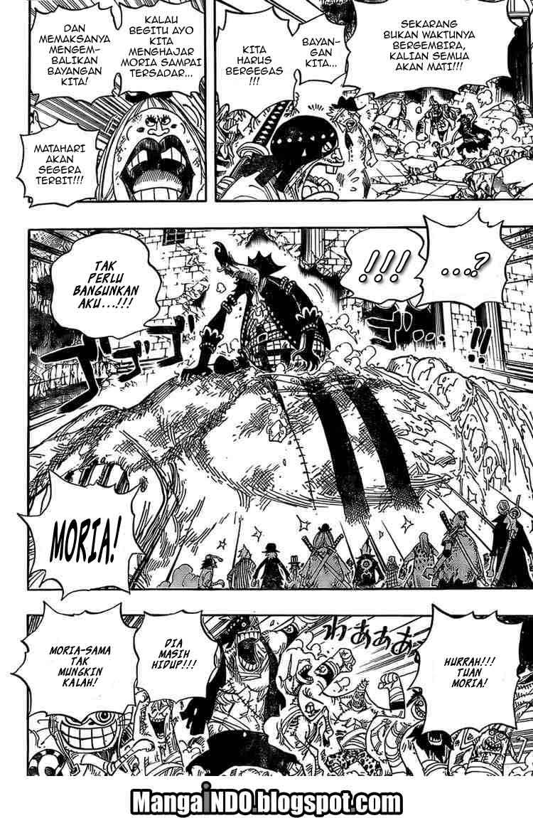 One Piece Chapter 481 Halaman 6