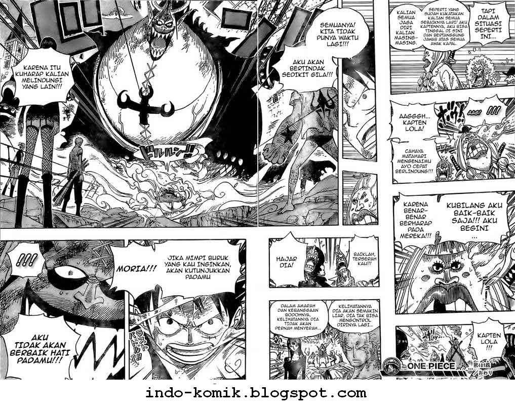 One Piece Chapter 481 Halaman 17