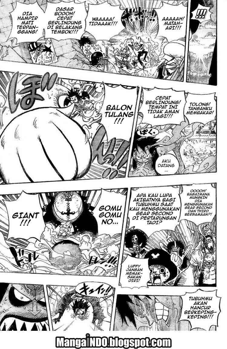 One Piece Chapter 482 Halaman 13