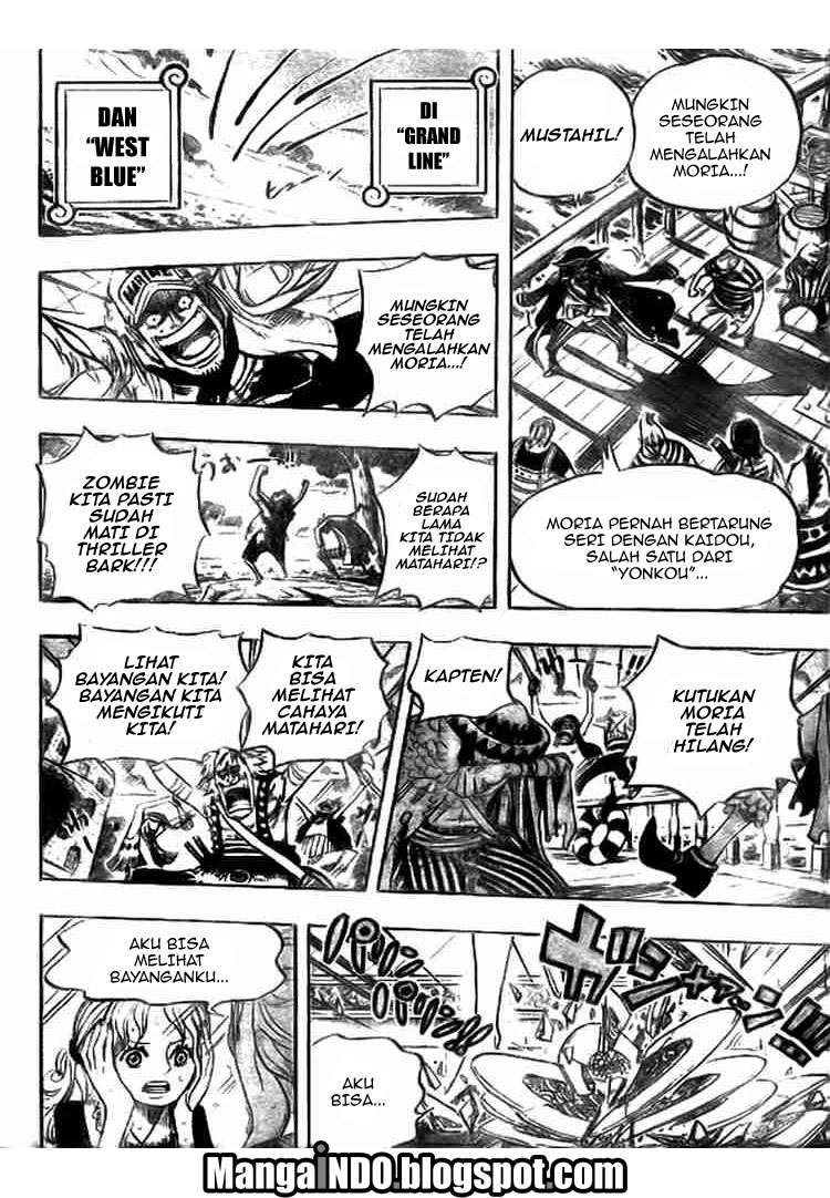 One Piece Chapter 483 Halaman 6