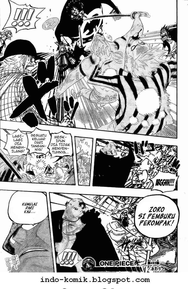One Piece Chapter 483 Halaman 19