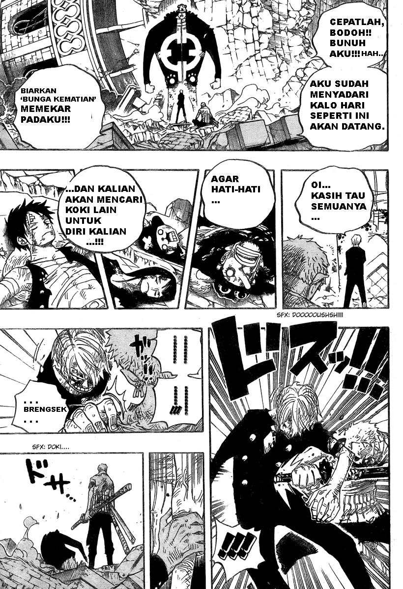 One Piece Chapter 485 Halaman 13