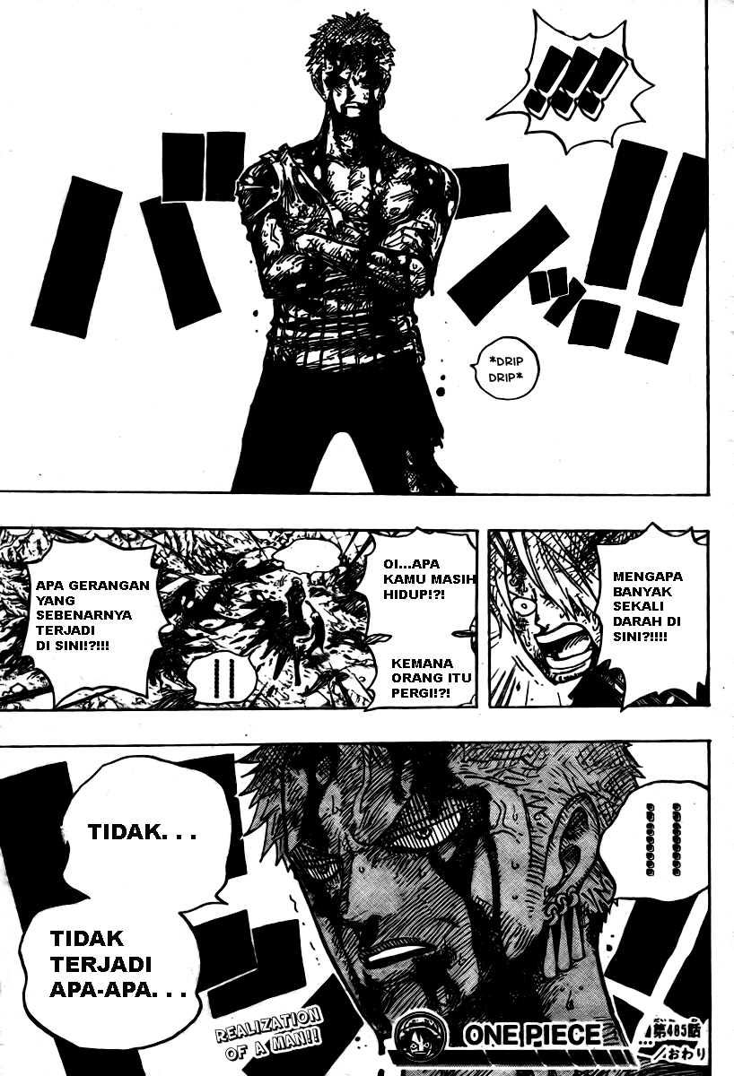 One Piece Chapter 485 Halaman 19