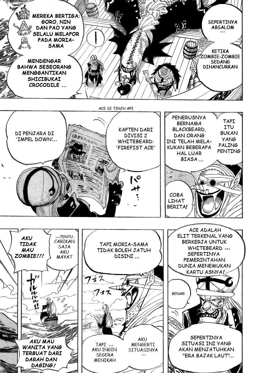 One Piece Chapter 486 Halaman 3