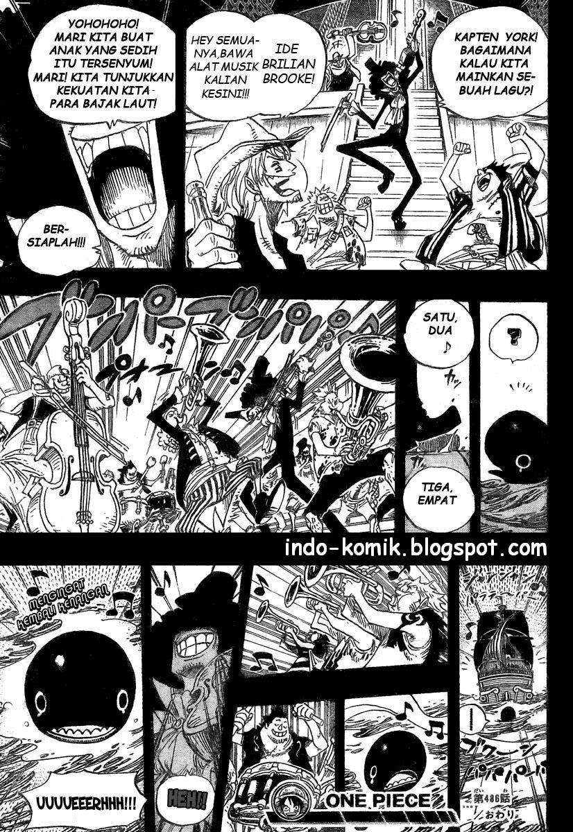 One Piece Chapter 486 Halaman 19