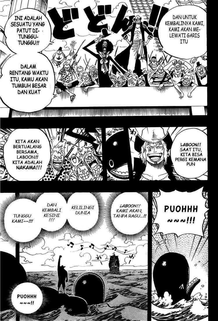 One Piece Chapter 487 Halaman 11