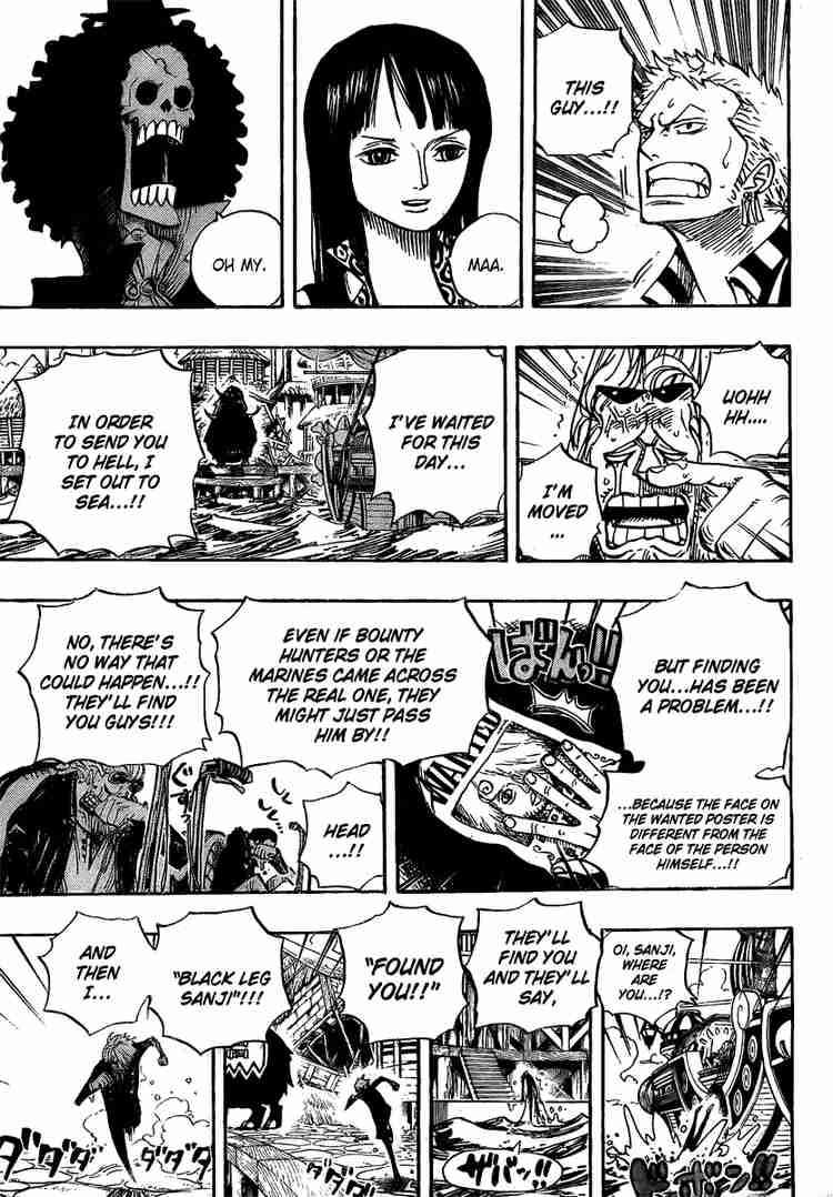 One Piece Chapter 494 Halaman 17