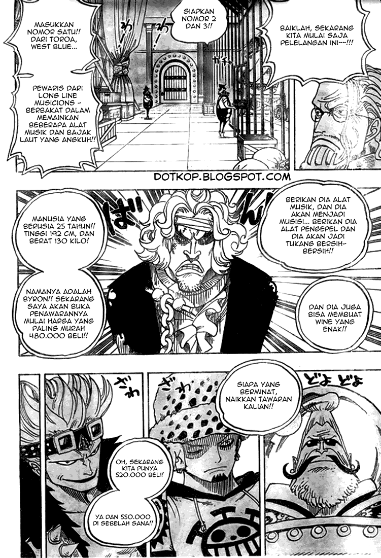One Piece Chapter 501 Halaman 5