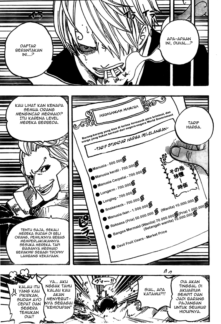 One Piece Chapter 501 Halaman 6