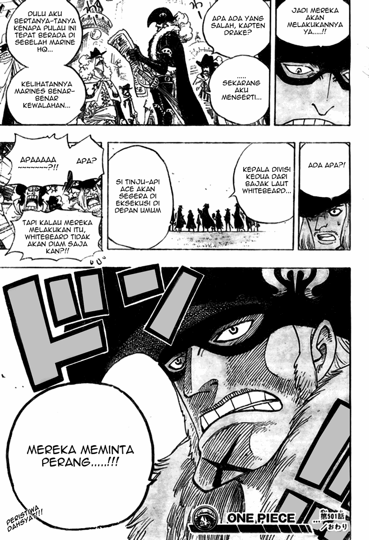 One Piece Chapter 501 Halaman 18