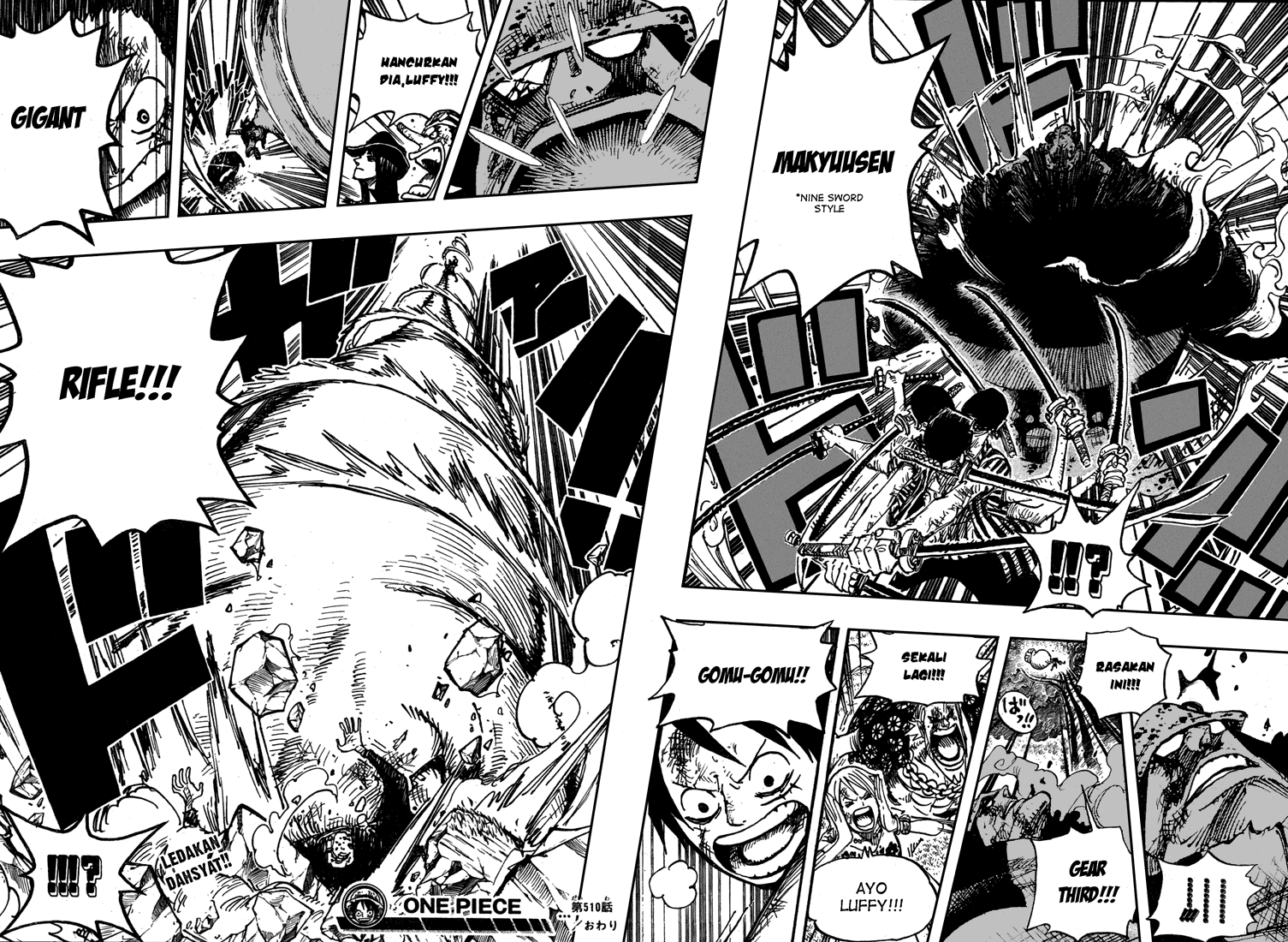 One Piece Chapter 510 Halaman 18