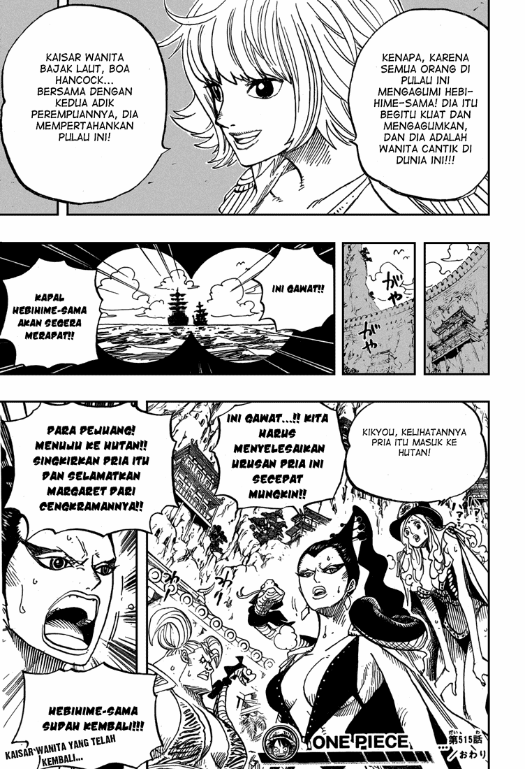 One Piece Chapter 515 Halaman 18