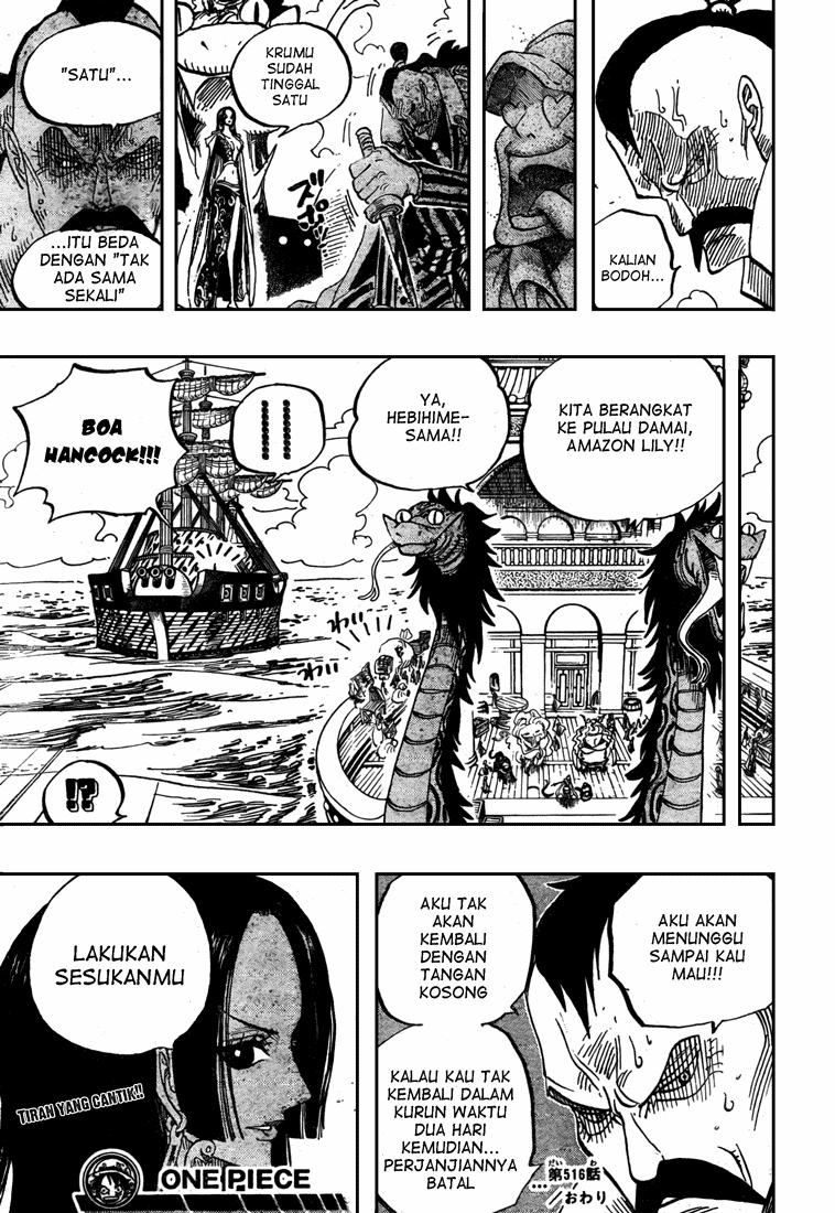 One Piece Chapter 516 Halaman 18