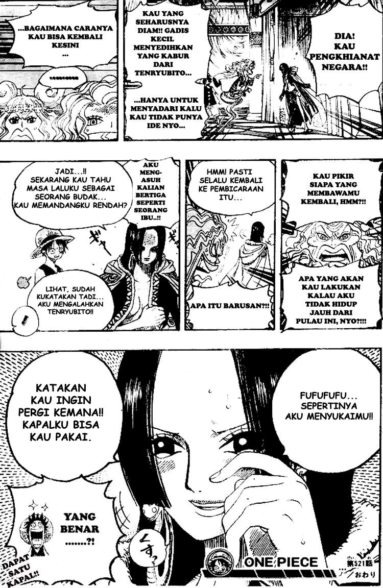 One Piece Chapter 521 Halaman 19