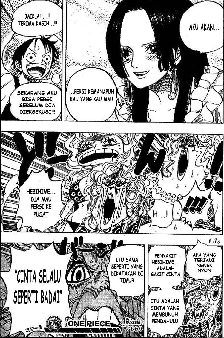 One Piece Chapter 522 Halaman 19