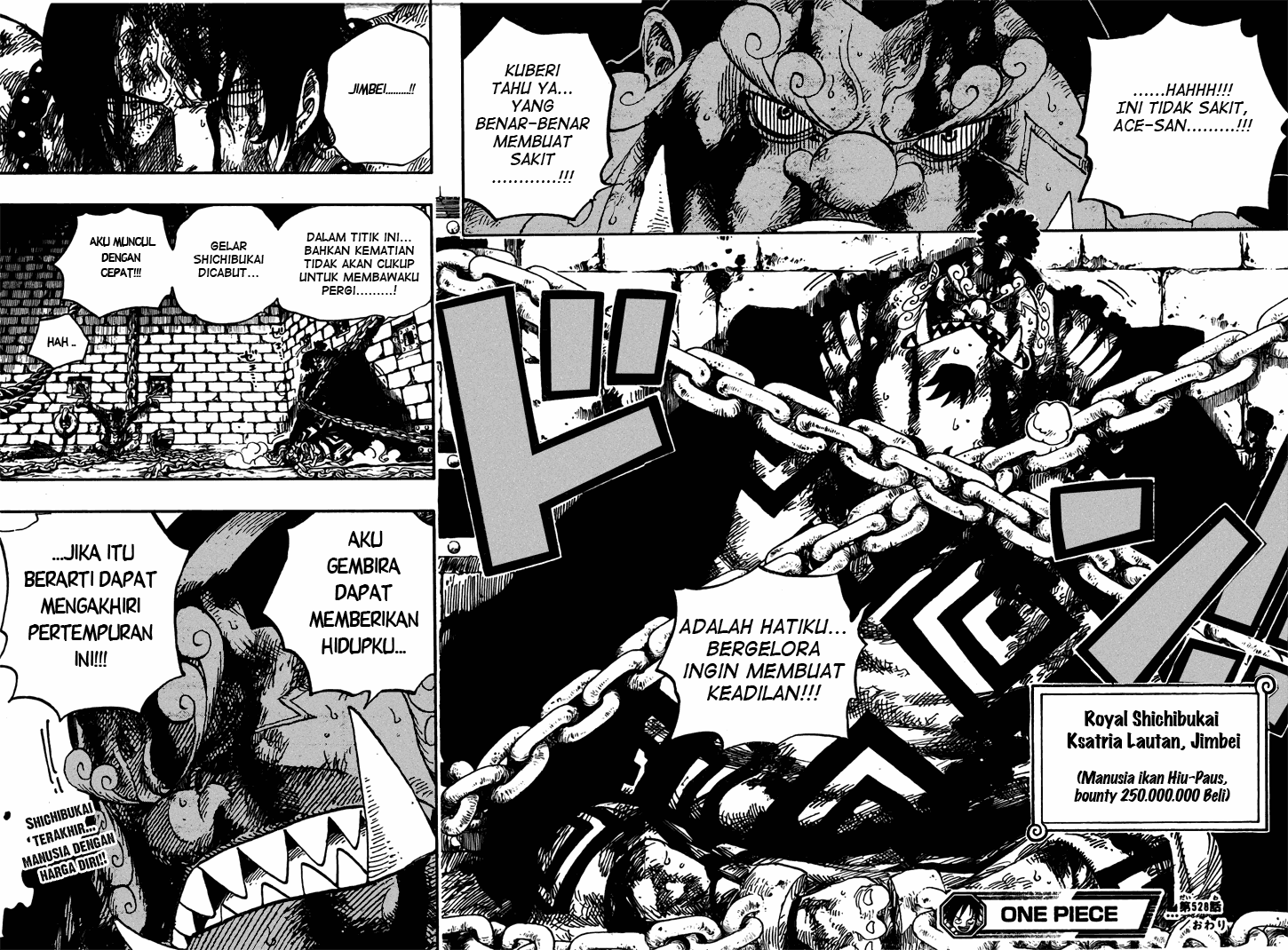 One Piece Chapter 528 Halaman 18