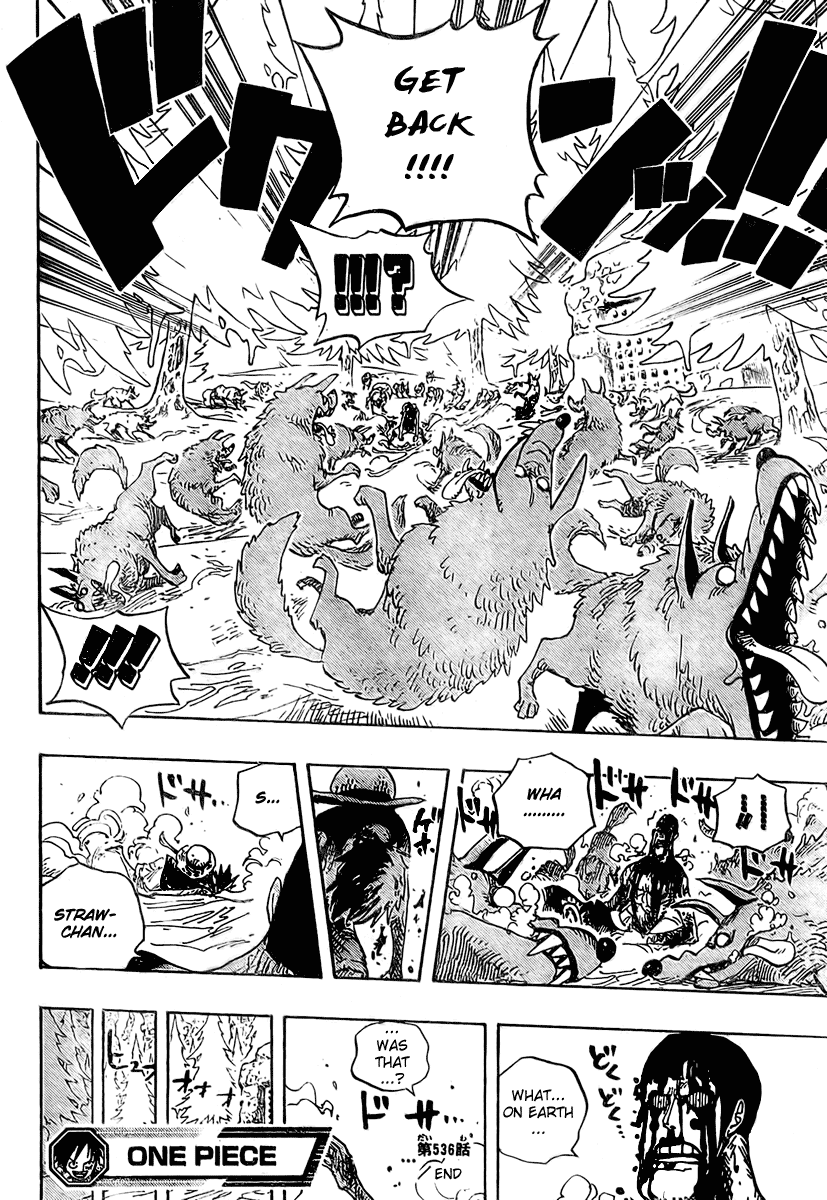 One Piece Chapter 536 Halaman 19
