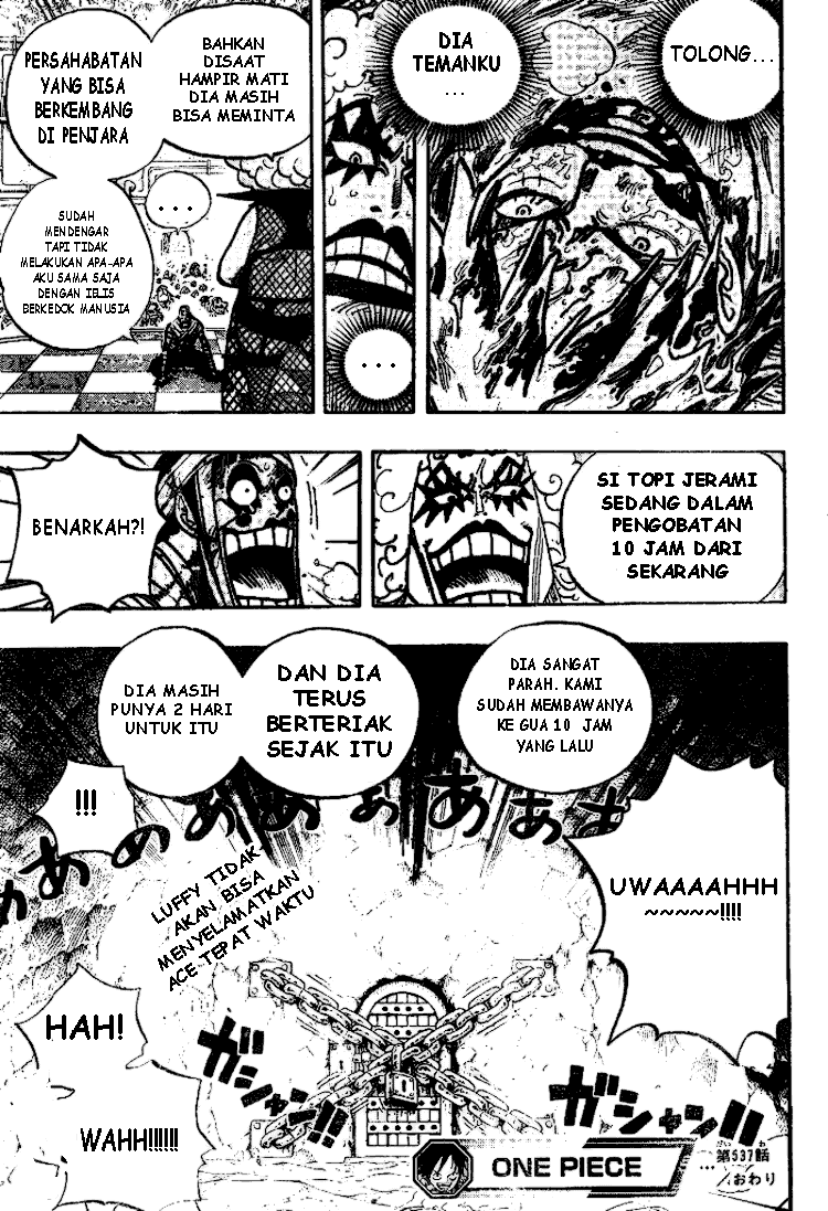 One Piece Chapter 537 Halaman 17