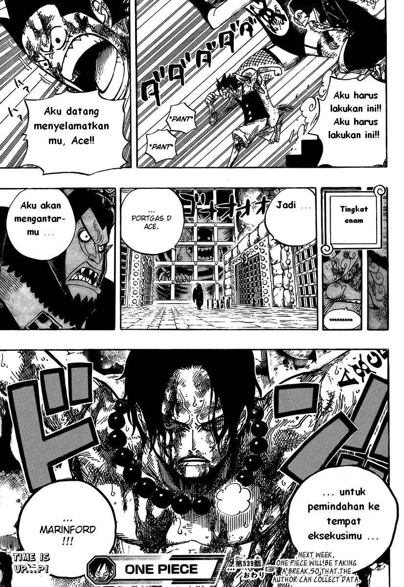 One Piece Chapter 539 Halaman 18