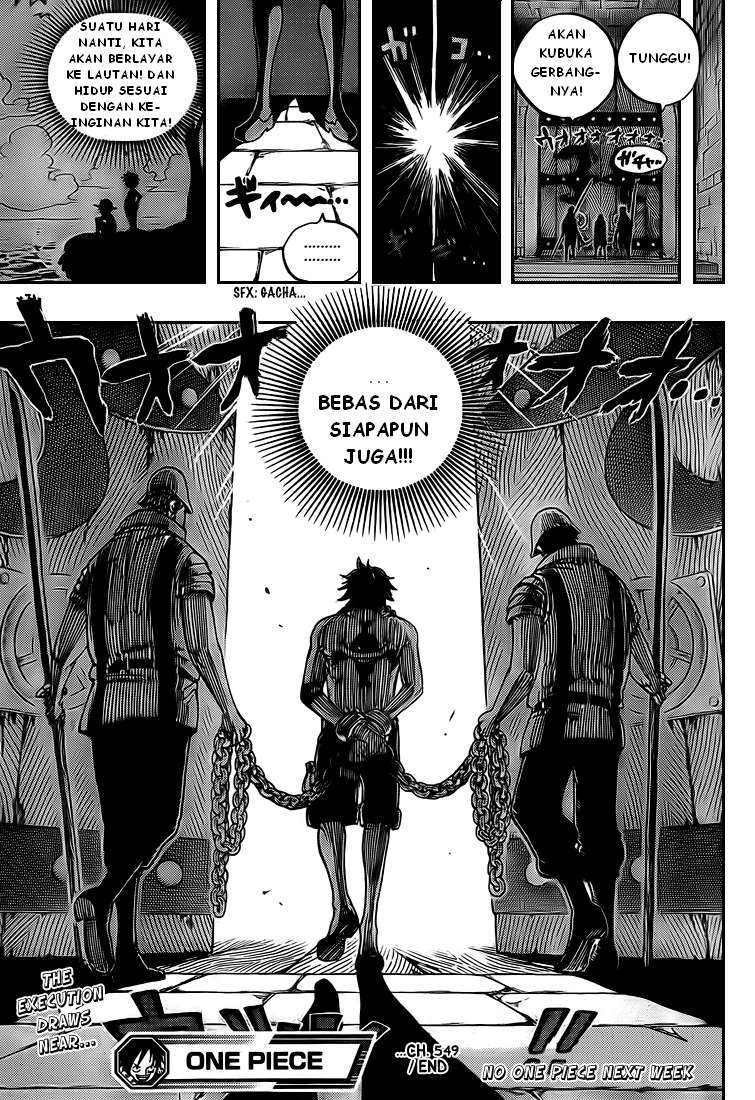 One Piece Chapter 549 Halaman 19