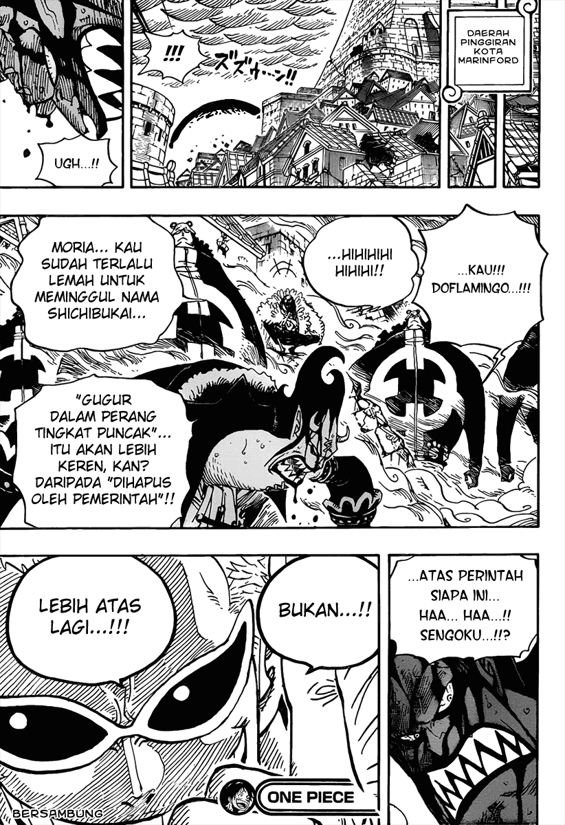 One Piece Chapter 581 Halaman 17