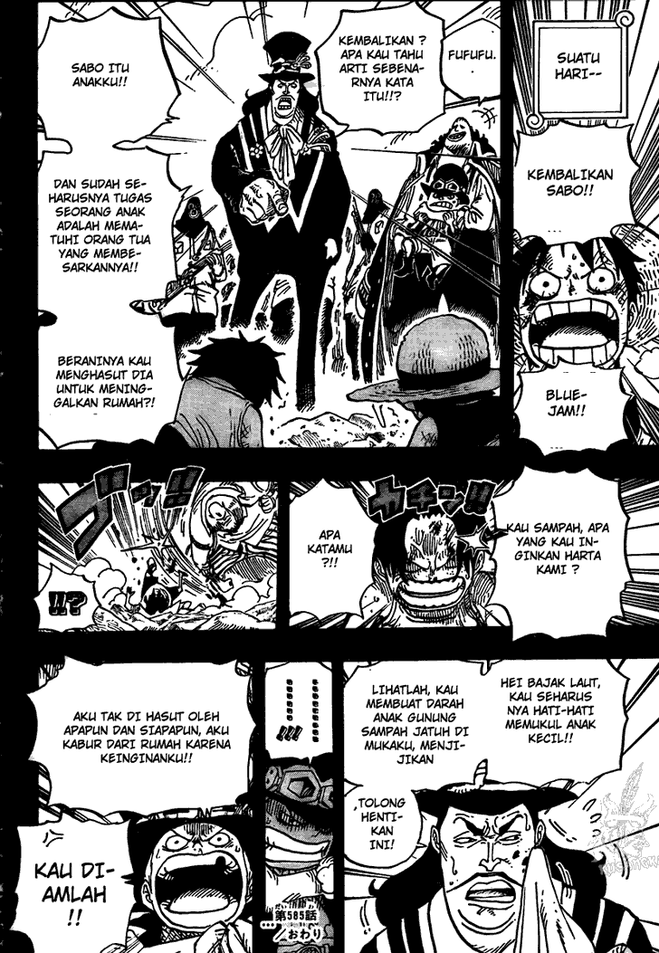 One Piece Chapter 585 Halaman 19