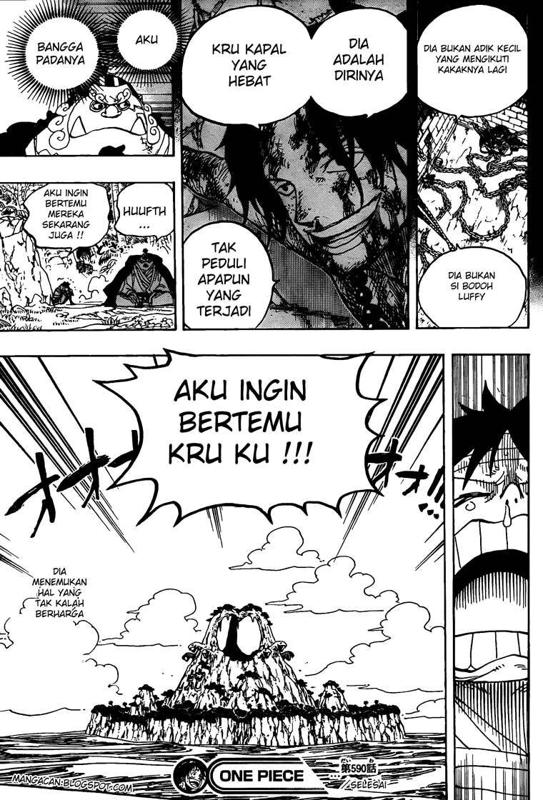 One Piece Chapter 590 Halaman 19