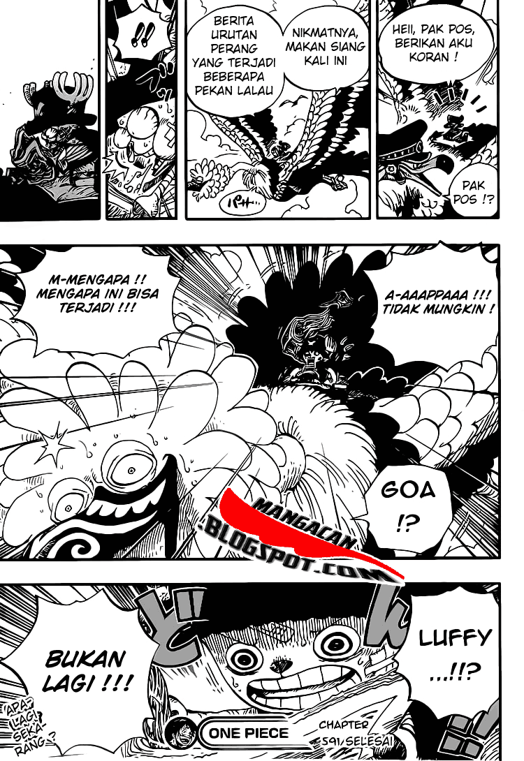 One Piece Chapter 591 Halaman 19