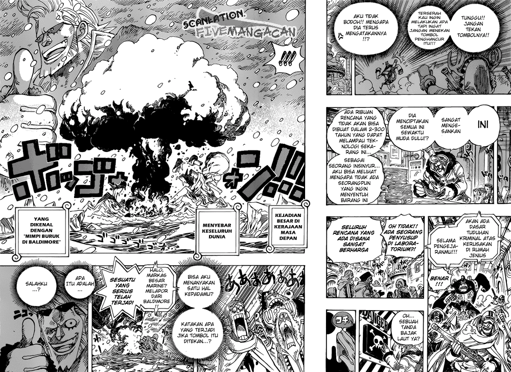 One Piece Chapter 592 Halaman 14