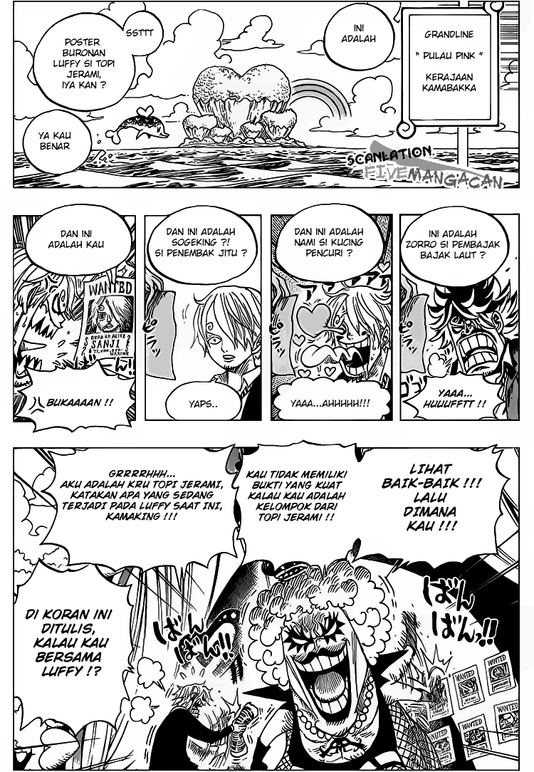 One Piece Chapter 593 Halaman 6