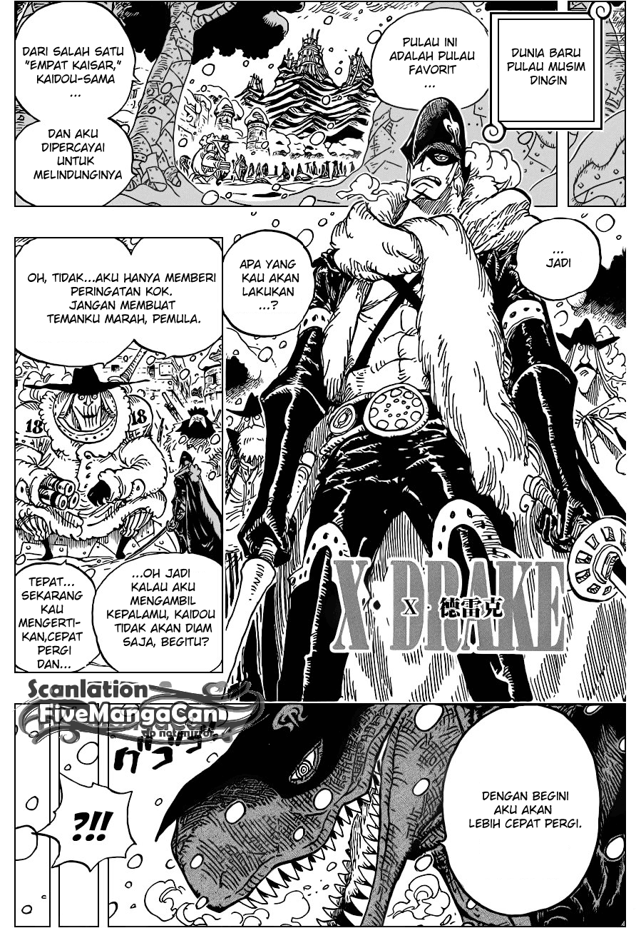 One Piece Chapter 595 Halaman 3