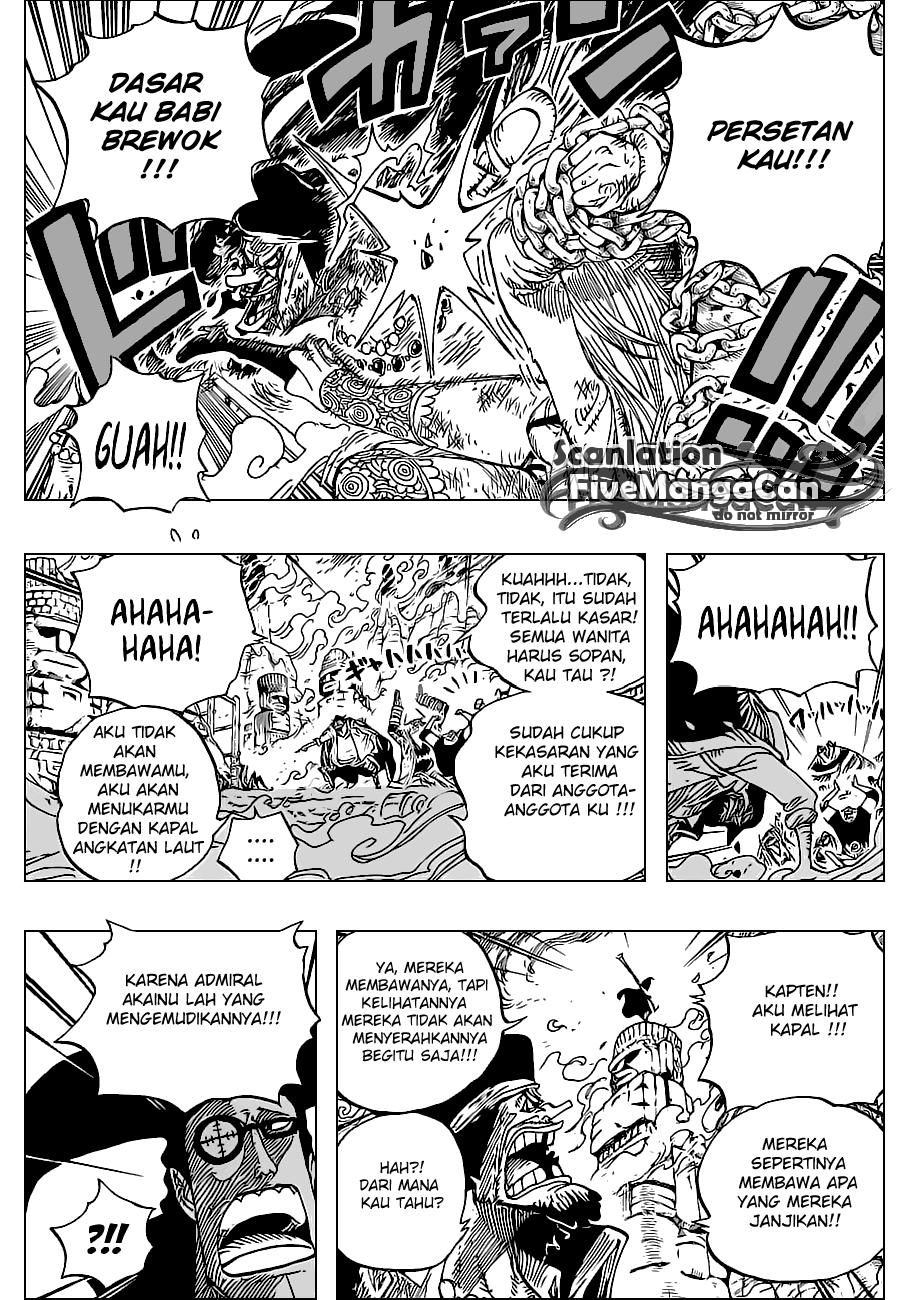 One Piece Chapter 595 Halaman 6