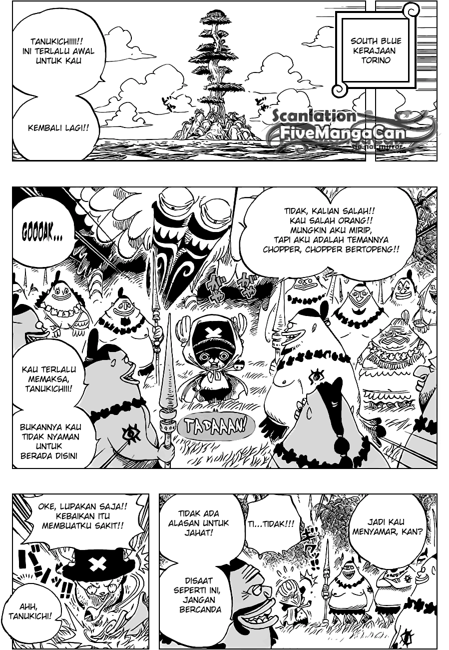 One Piece Chapter 595 Halaman 9