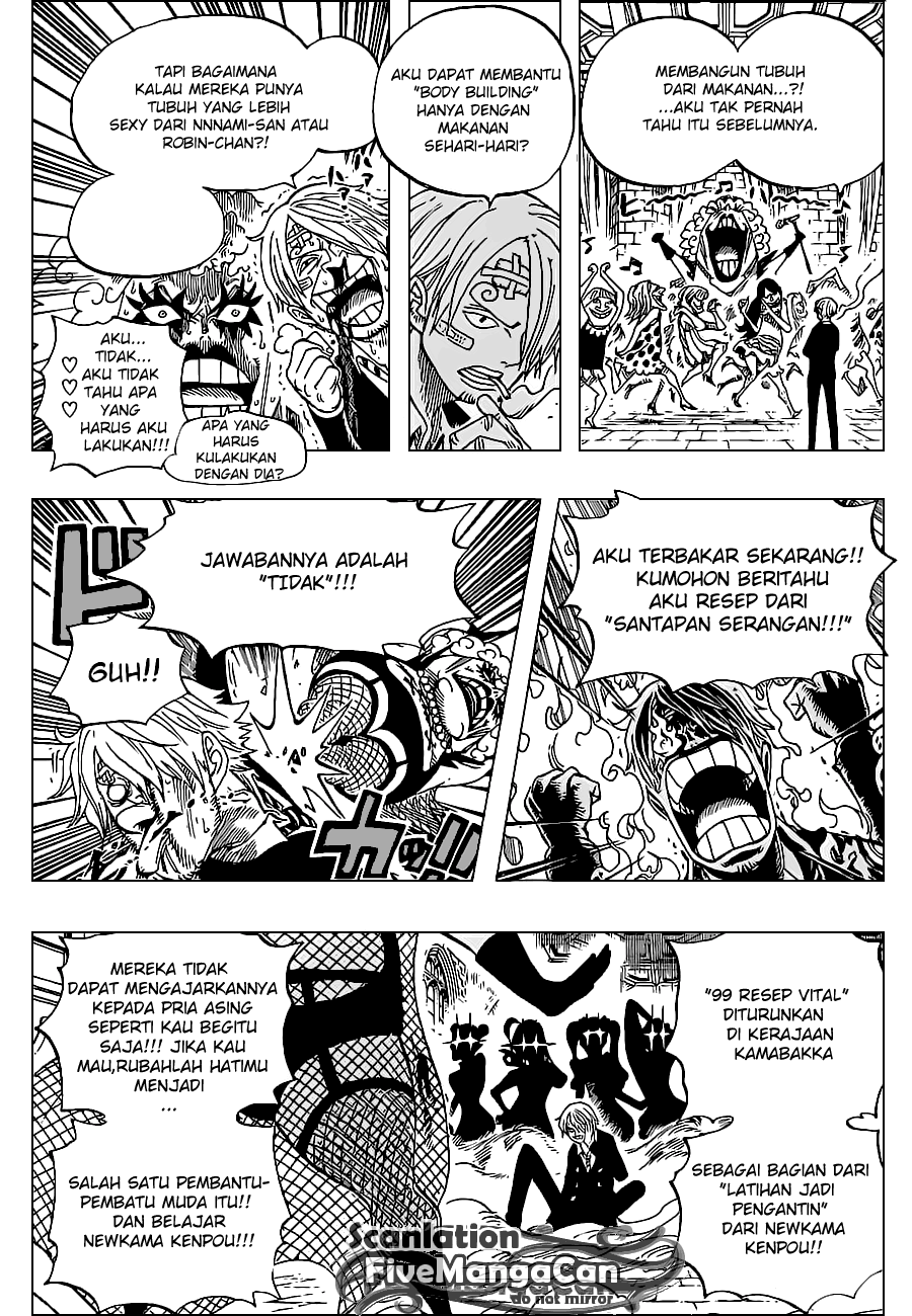One Piece Chapter 595 Halaman 14