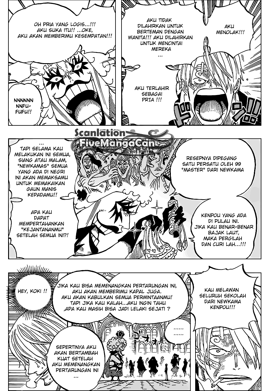 One Piece Chapter 595 Halaman 15