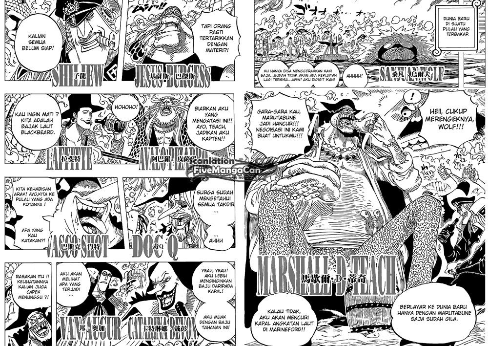 One Piece Chapter 595 Halaman 17