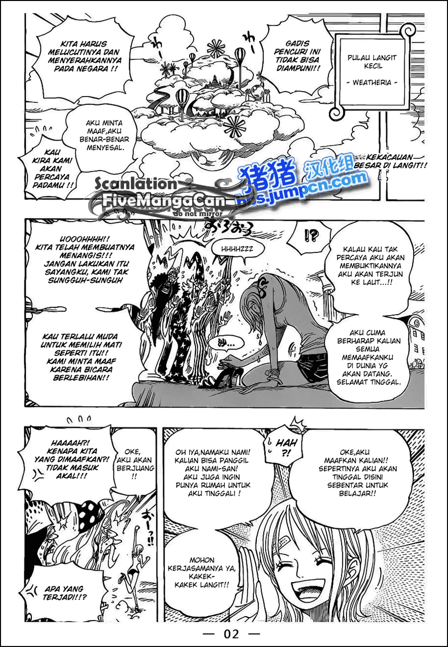 One Piece Chapter 596 Halaman 3