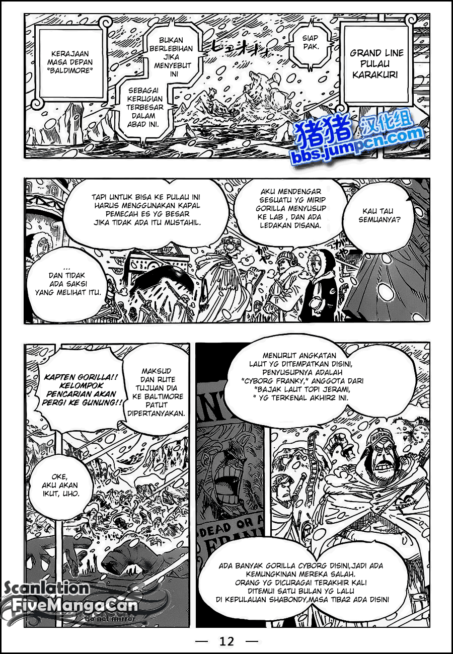 One Piece Chapter 596 Halaman 13